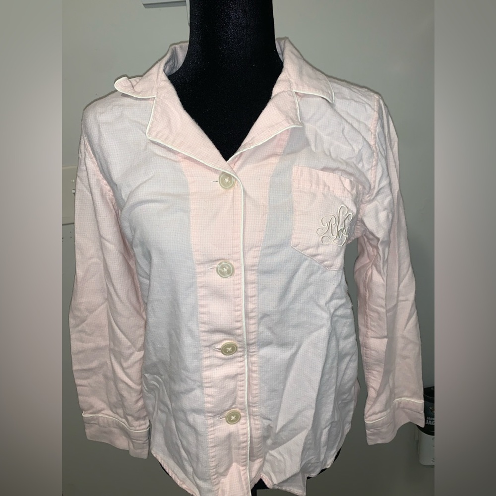 💜vintage Ralph Lauren pajama top
